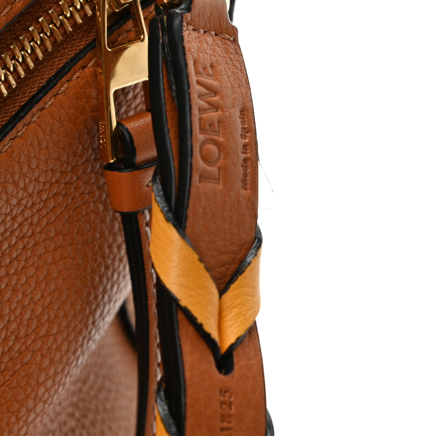 Calfskin Small Puzzle Bag Light Caramel