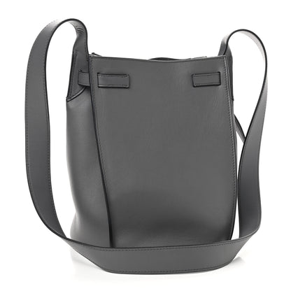 Celine Smooth Calfskin Long Strap Big Bucket Bag Grey 2 of 9