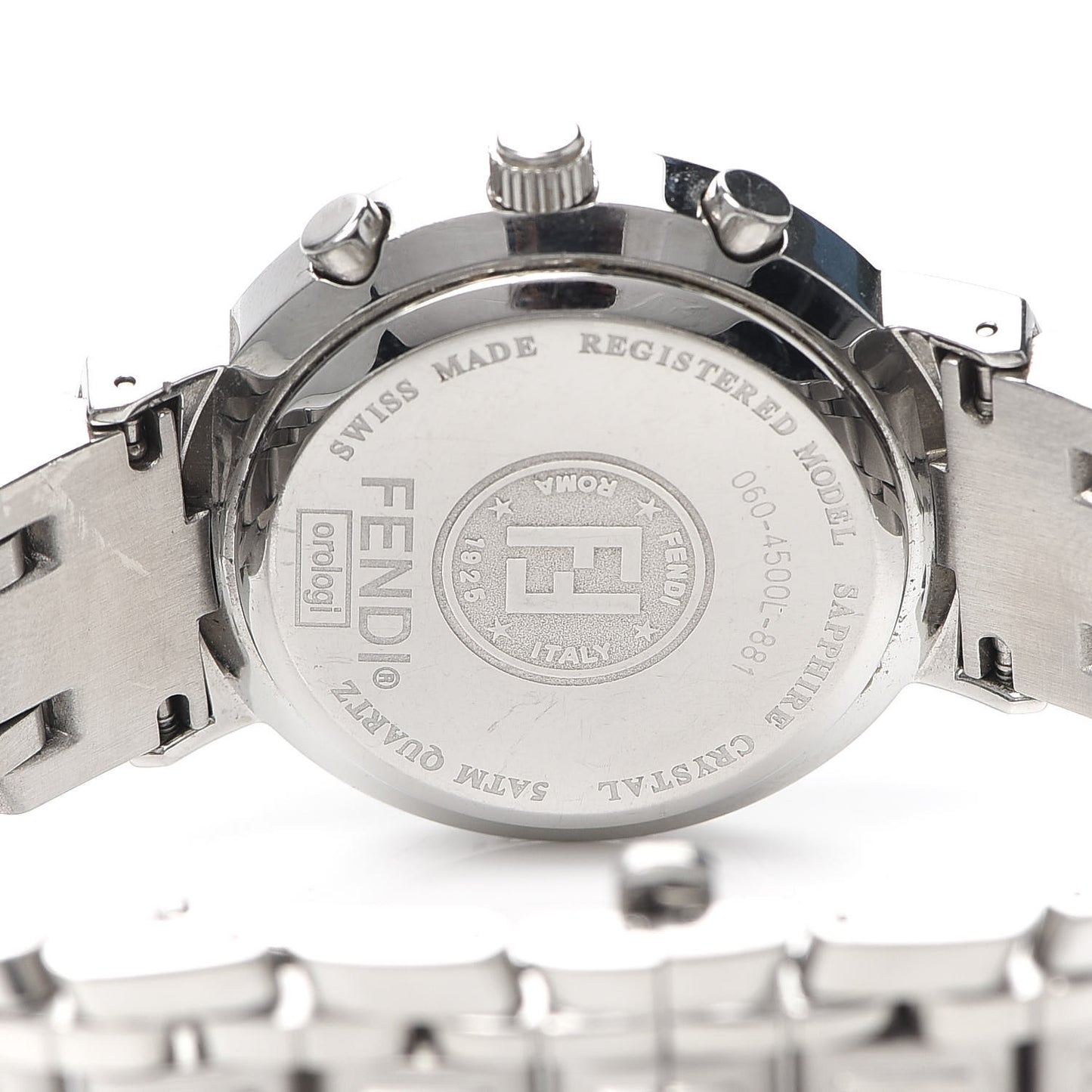 Stainless Steel Diamond Bezel Pink Mother of Pearl 32mm Orologi Zucca Chronograph Quartz Watch