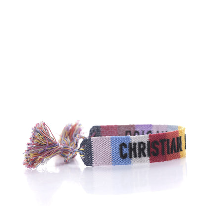 Christian Dior Woven Cotton J'Adior Friendship Bracelet 4 of 6