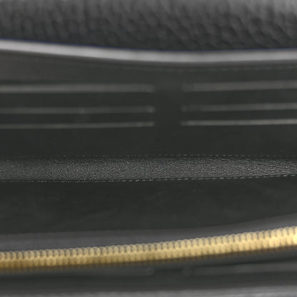 Louis Vuitton Taurillon Studded Sol Capucines Wallet Black 5 of 7