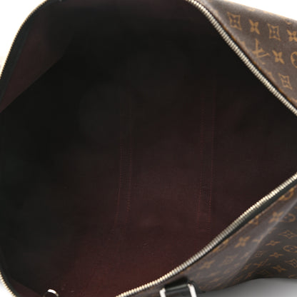 Louis Vuitton Monogram Macassar Keepall Bandouliere 55 4 of 13
