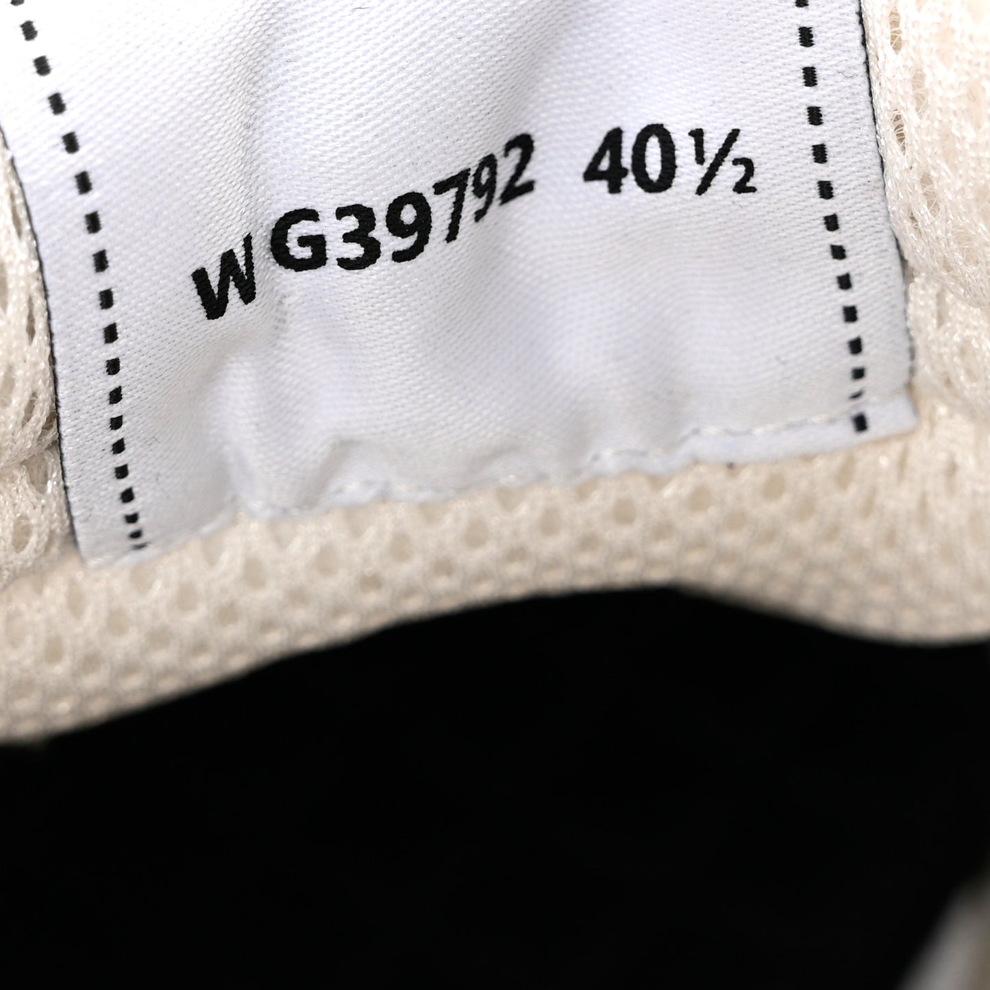 Fabric Laminated Calfskin Stretch CC Sneakers 40.5 White Silver