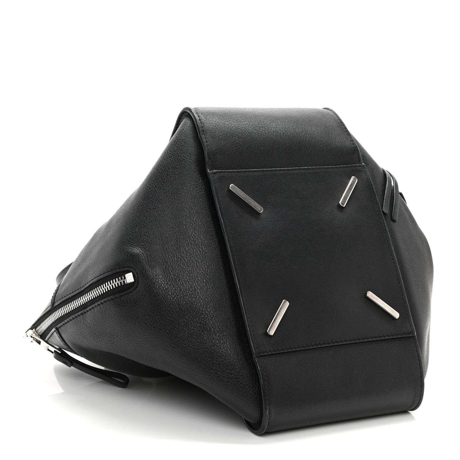 Loewe Calfskin Small Hammock Shoulder Bag Black 4 of 15
