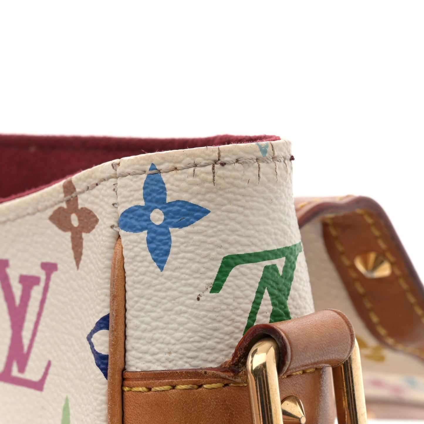 Monogram Multicolor Sologne White