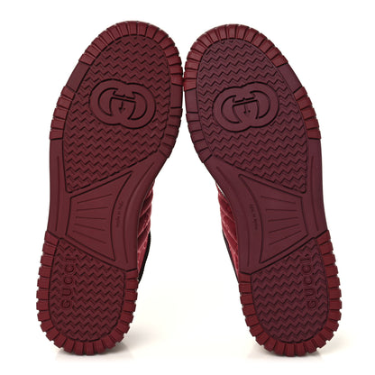 Gucci Calfskin GG Monogram Re-Web Womens Sneakers 40.5 Rosso Ancora 6 of 10