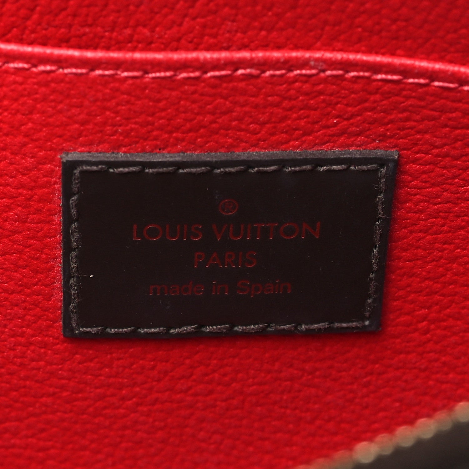 Louis Vuitton Damier Ebene Cosmetic Pouch 6 of 8