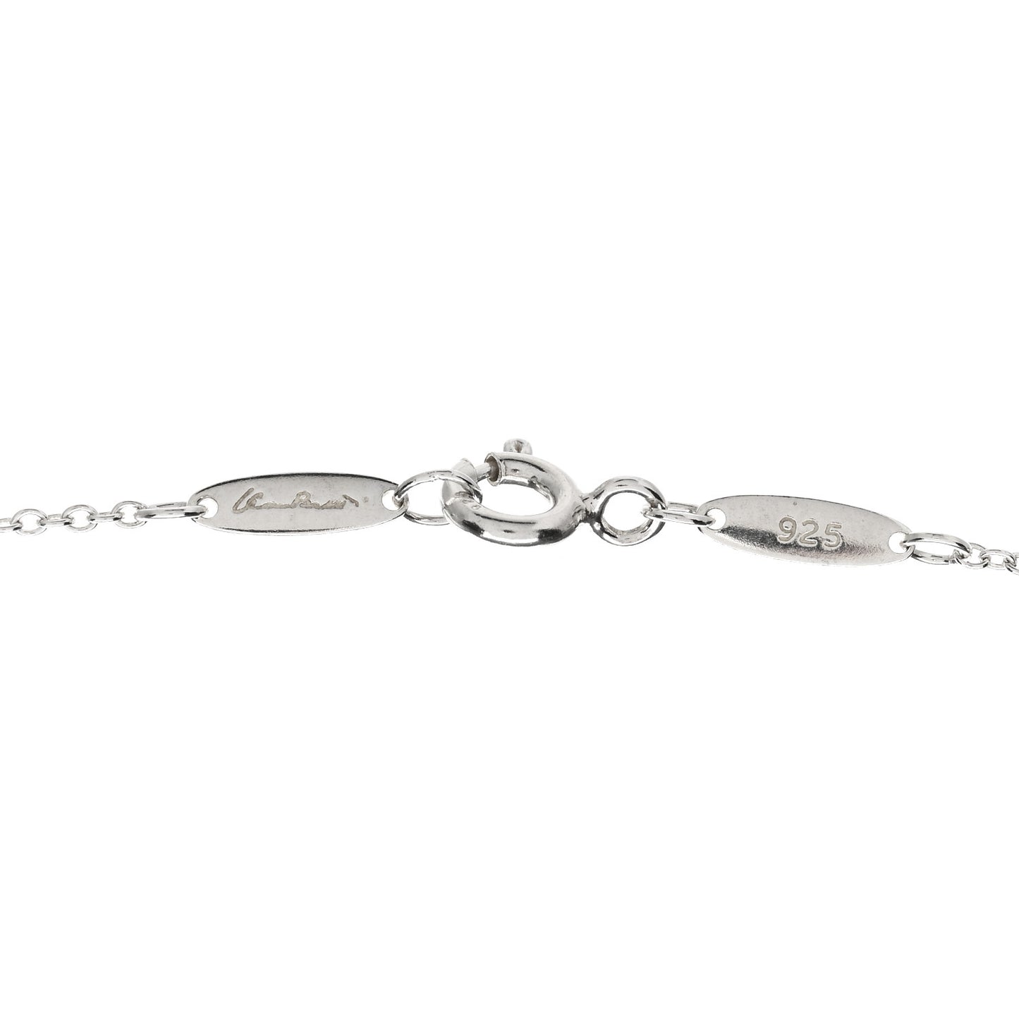 Sterling Silver 15mm Elsa Peretti Starfish Pendant Necklace