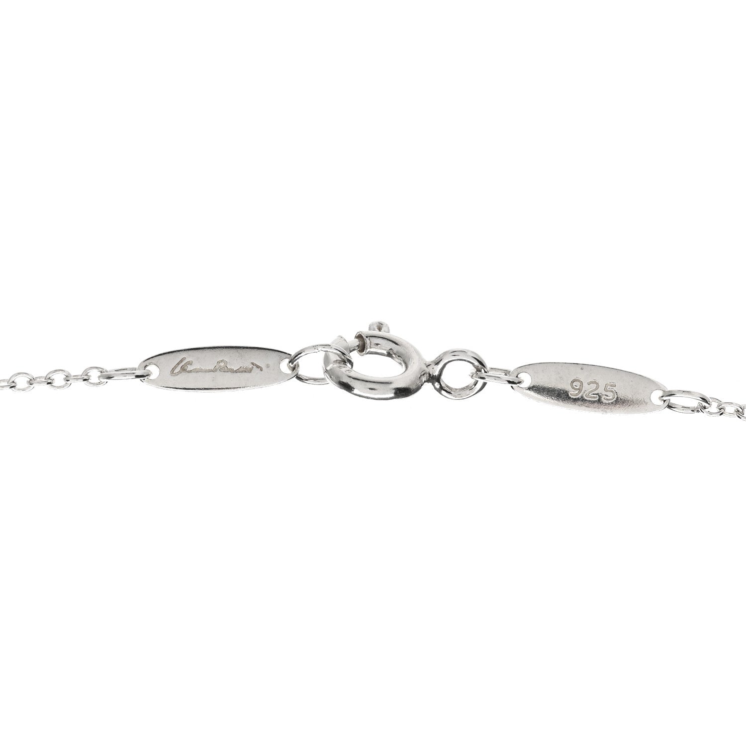 Tiffany Sterling Silver 15mm Elsa Peretti Starfish Pendant Necklace 3 of 4