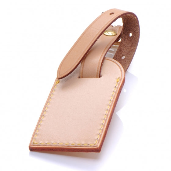 Louis Vuitton Vachetta Leather Luggage Tag 3 of 4