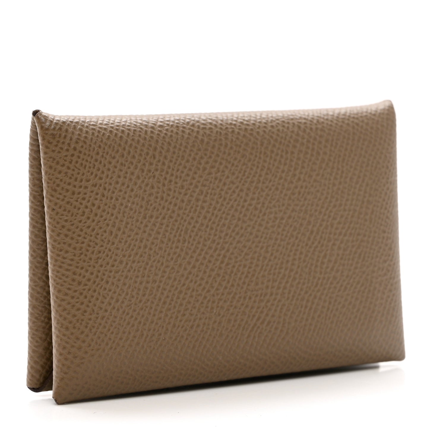 Epsom Calvi Card Case Etoupe