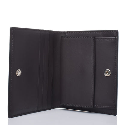 Celine Smooth Lambskin Small Frame Multifunction Wallet Liquorice Antique Rose 5 of 7