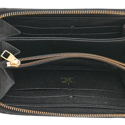 Louis Vuitton Empreinte Zippy Wallet Black 5 of 12