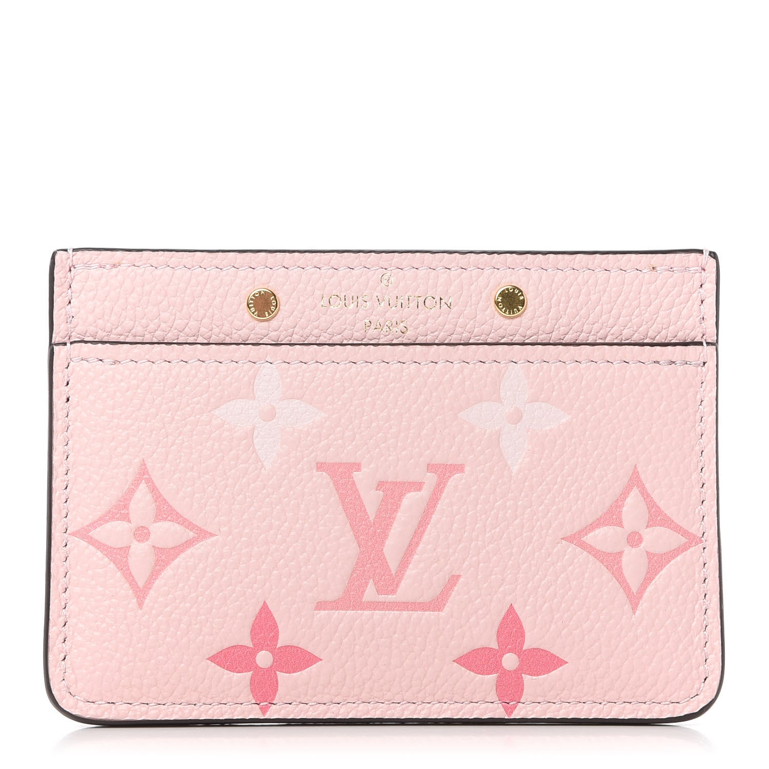 Louis Vuitton Empreinte Monogram Giant By The Pool Card Holder Bouton De Rose 1 of 7