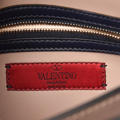 Valentino Garavani Nappa Rockstud Wristlet Clutch Marine 8 of 12