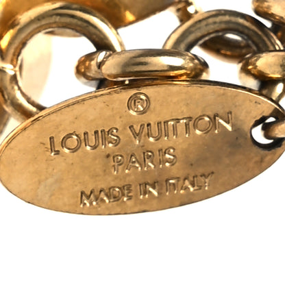 Louis Vuitton Striped Flowers Bag Charm Key Holder 3 of 4