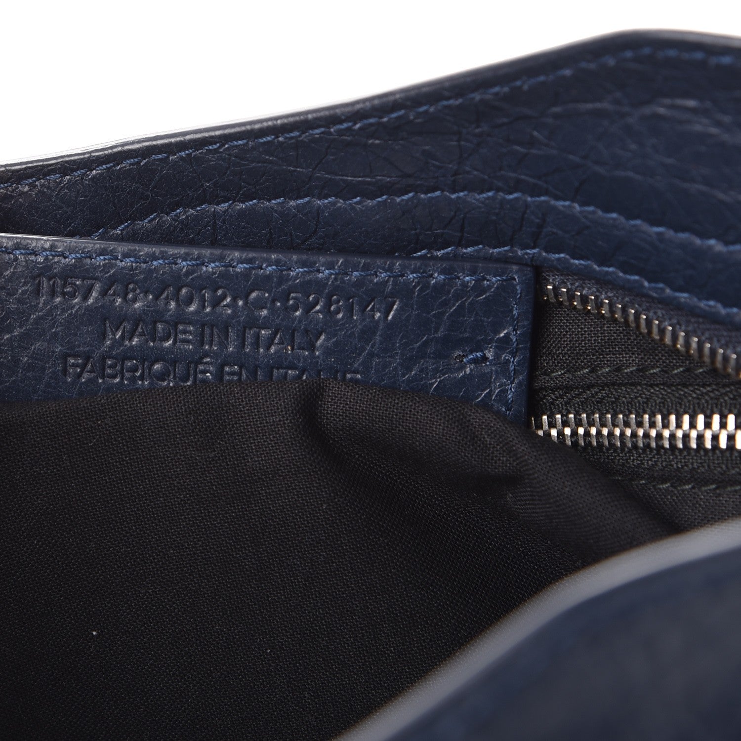 Balenciaga Agneau Classic Hardware City Bleu Obscur 7 of 8