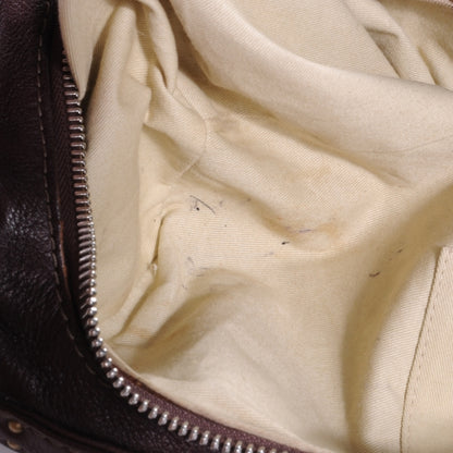Chloe Leather Paddington Satchel Chocolate 8 of 9