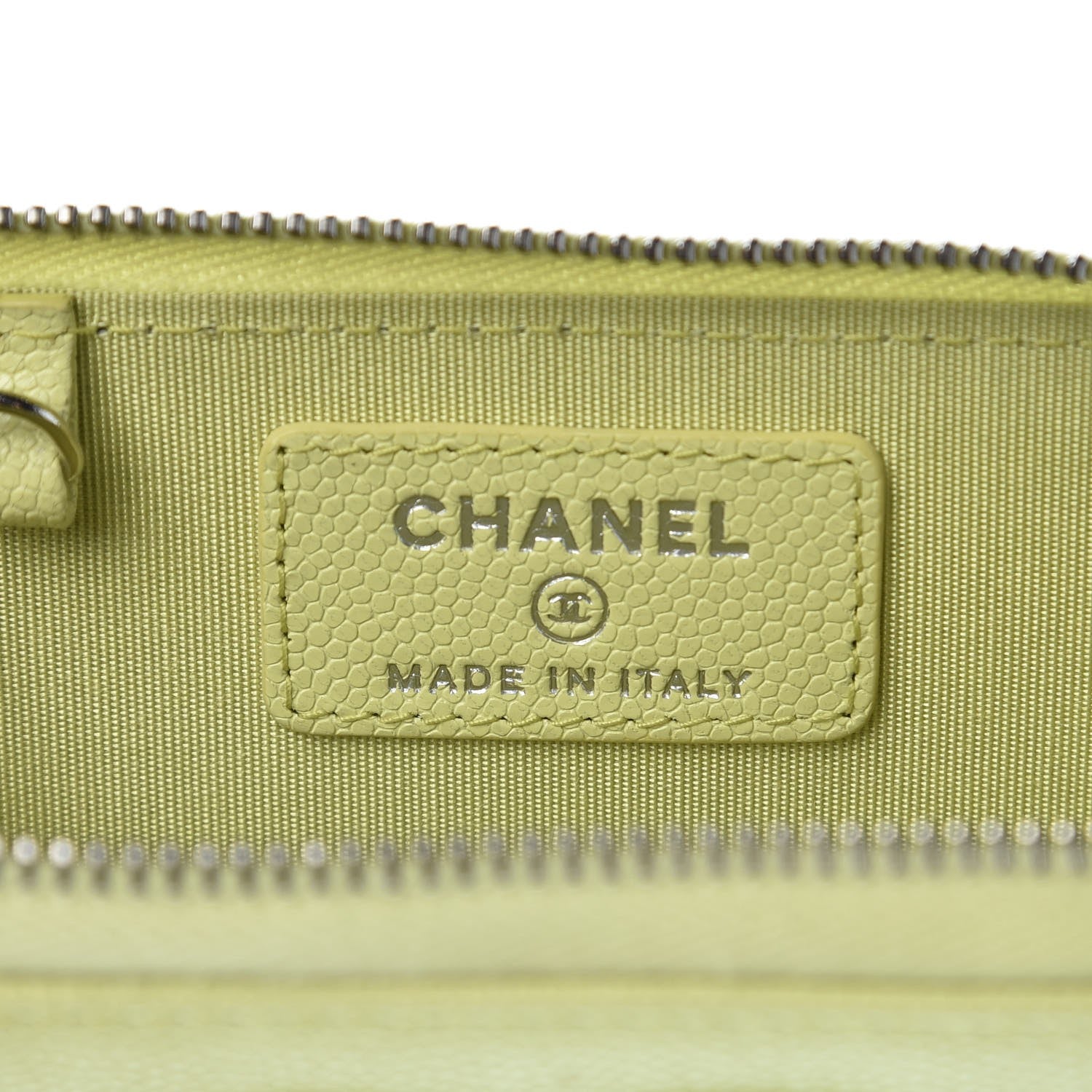 Chanel Caviar Key Holder Case Light Pink Light Green 8 of 9