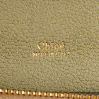 Chloe Calfskin Medium Clare Top Handle Bag Baobab Green 5 of 7
