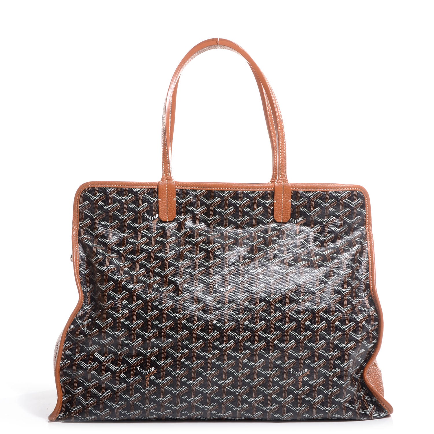 Goyard Goyardine Sac Hardy Pet Carrier PM Black Gold 1 of 13