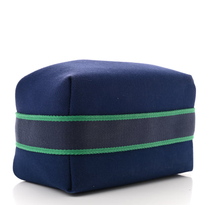 Hermes Canvas Small Bride-A-Brac Pouch Marine 4 of 9