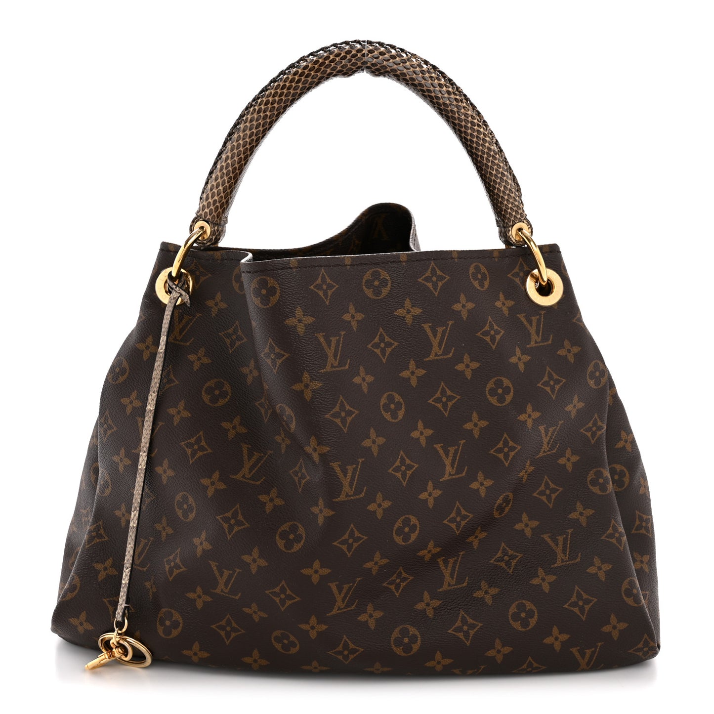 Snakeskin Monogram Artsy MM