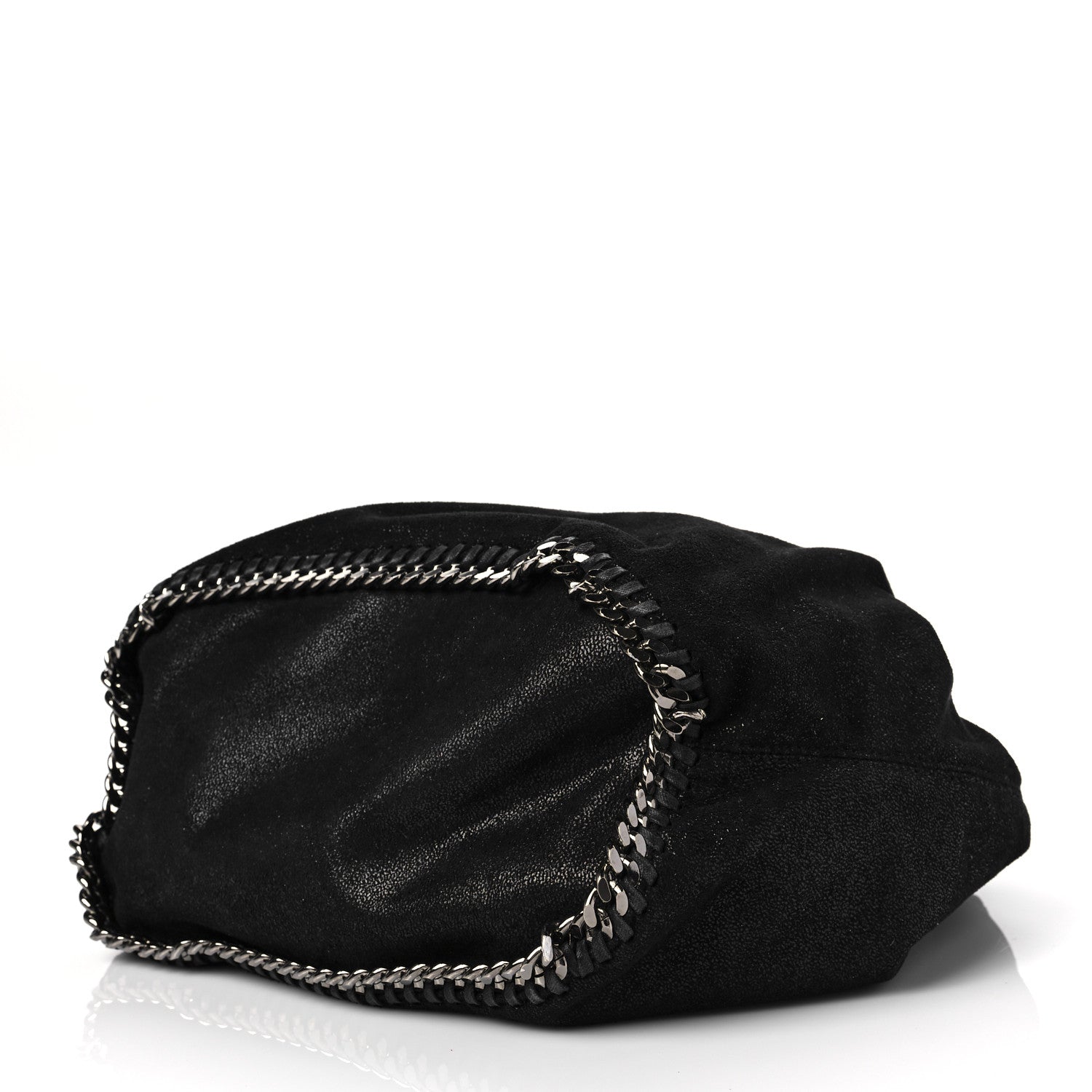 Stella McCartney Shaggy Deer Falabella Bucket Bag Black 3 of 6