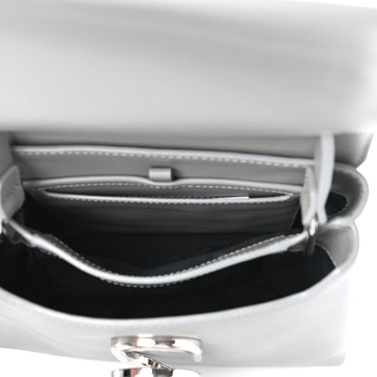 3.1 Phillip Lim Smooth Calfskin Mini Alix Top Handle Satchel Cement 5 of 9