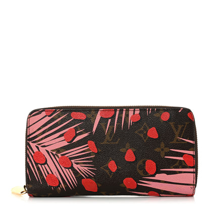 Louis Vuitton Monogram Jungle Dots Zippy Wallet Sugar Pink Poppy 1 of 11