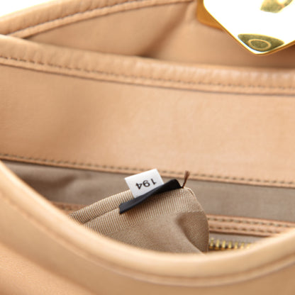 Miu Miu Nappa Matelasse Coffer Hobo Beige 12 of 13