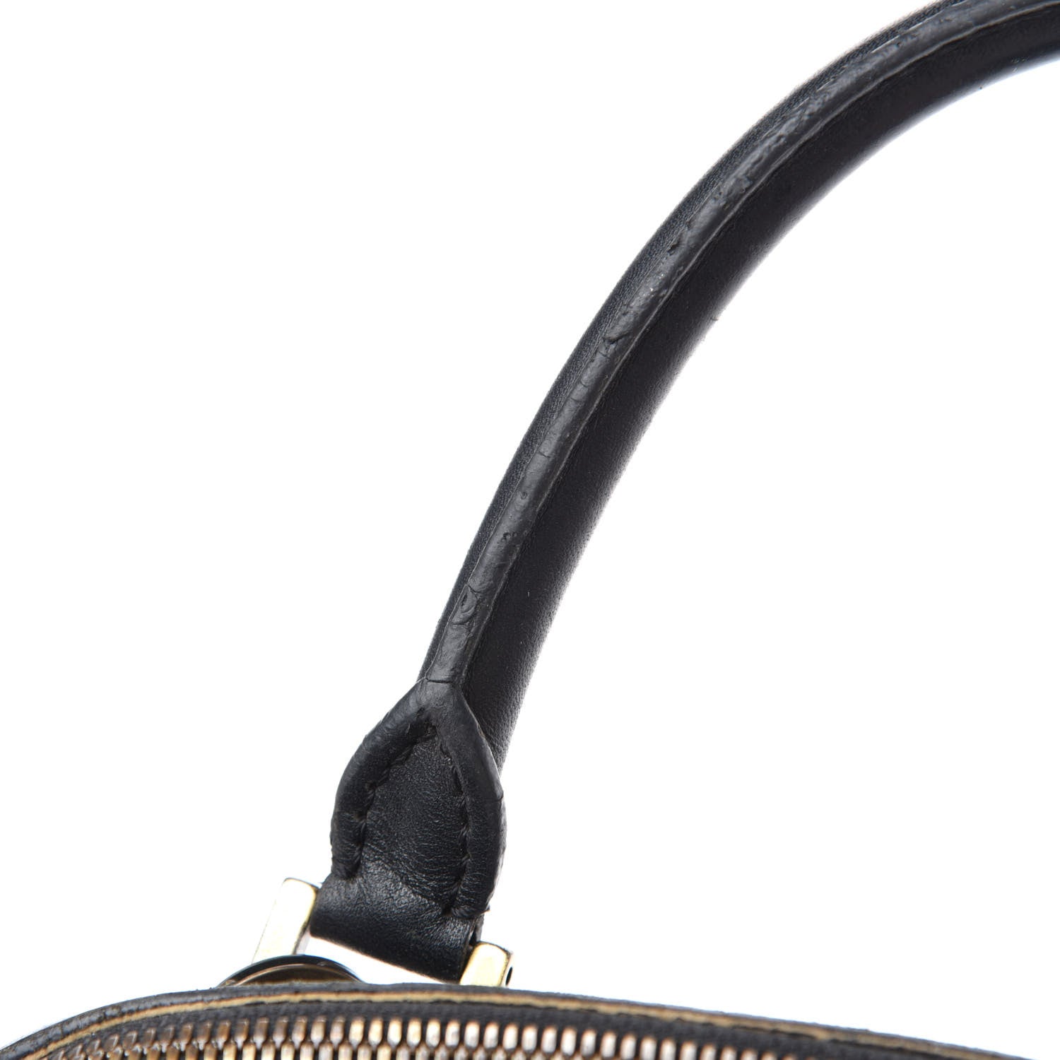 MCM Visetos Boston Bag Black 9 of 14