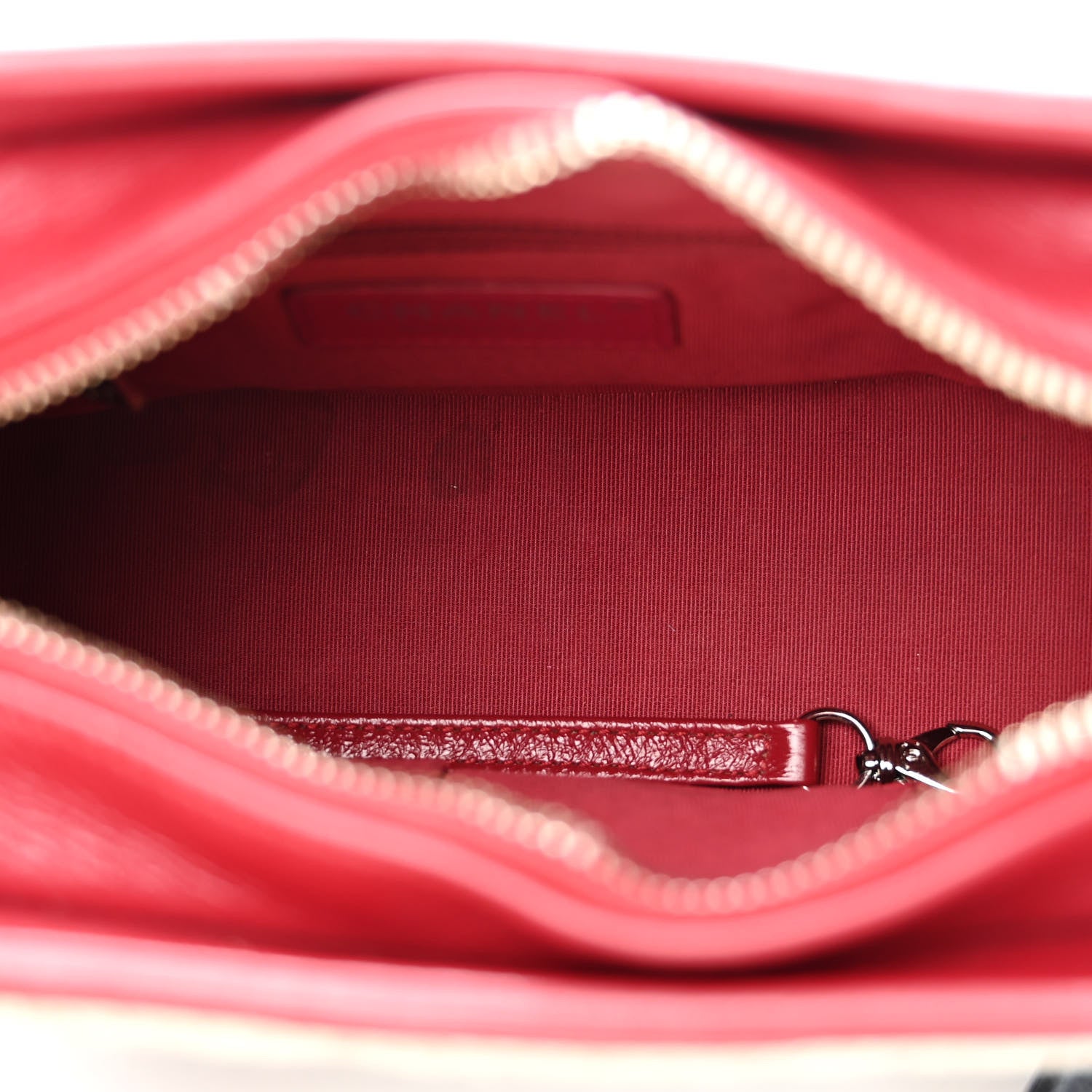 Chanel Wool Calfskin Quilted Small Gabrielle Hobo Navy 5 of 12