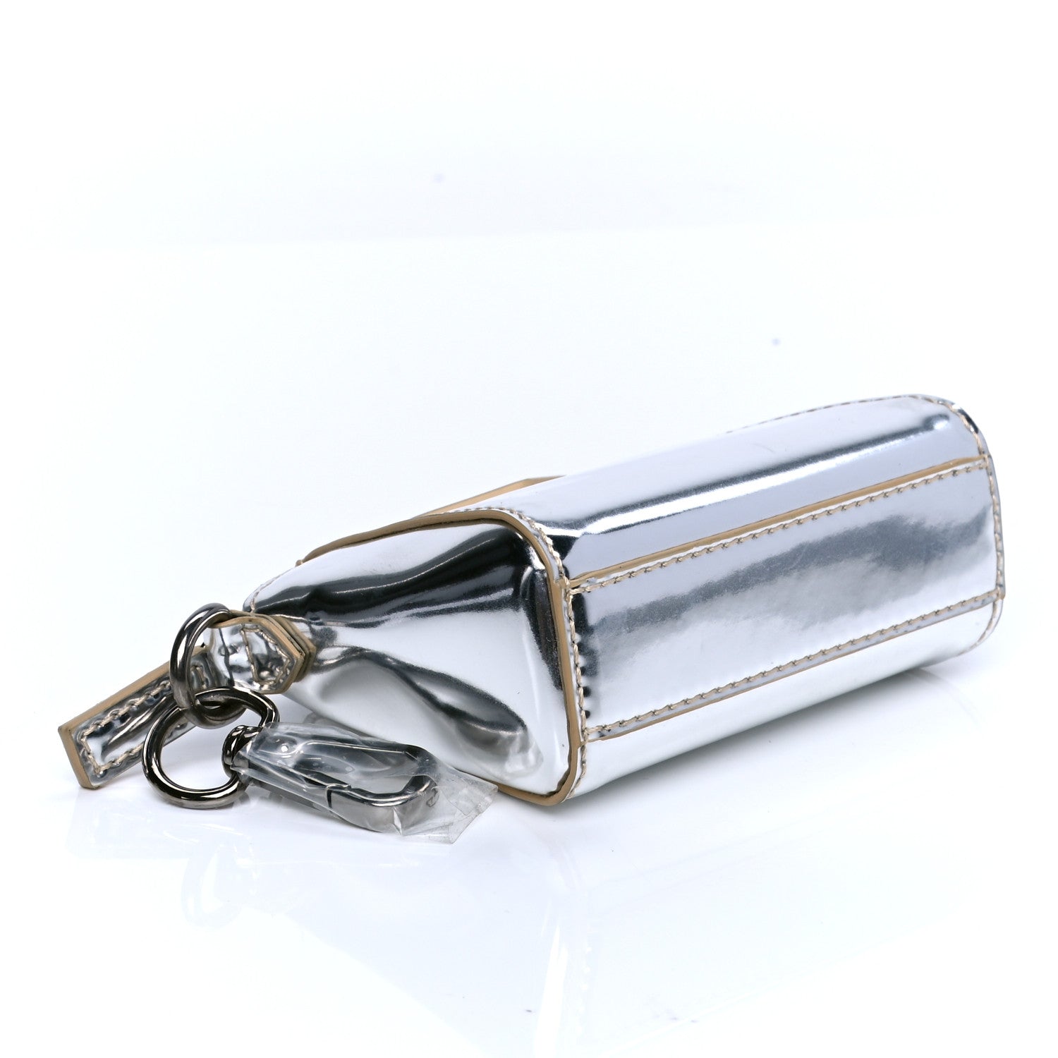 Givenchy Metallic Calfskin Baby Antigona Silver 4 of 4