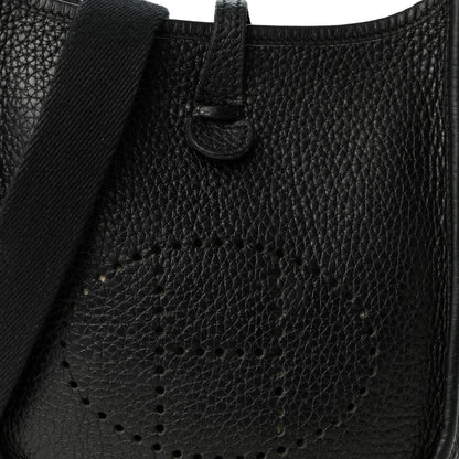 Hermes Taurillon Clemence Evelyne TPM Black 8 of 10
