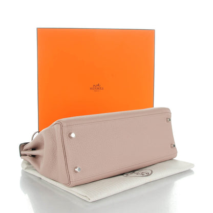 Hermes Taurillon Clemence Kelly Retourne 32 Glycine 3 of 26