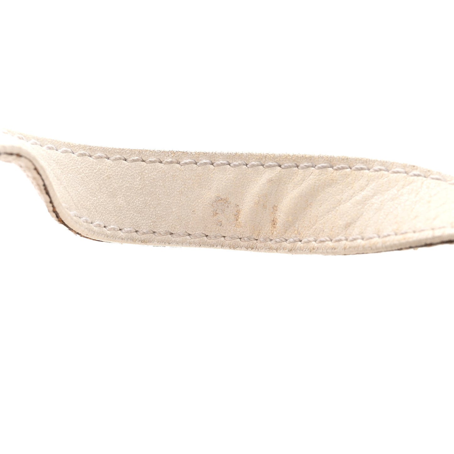 Calfskin Forever Shoulder Bag White