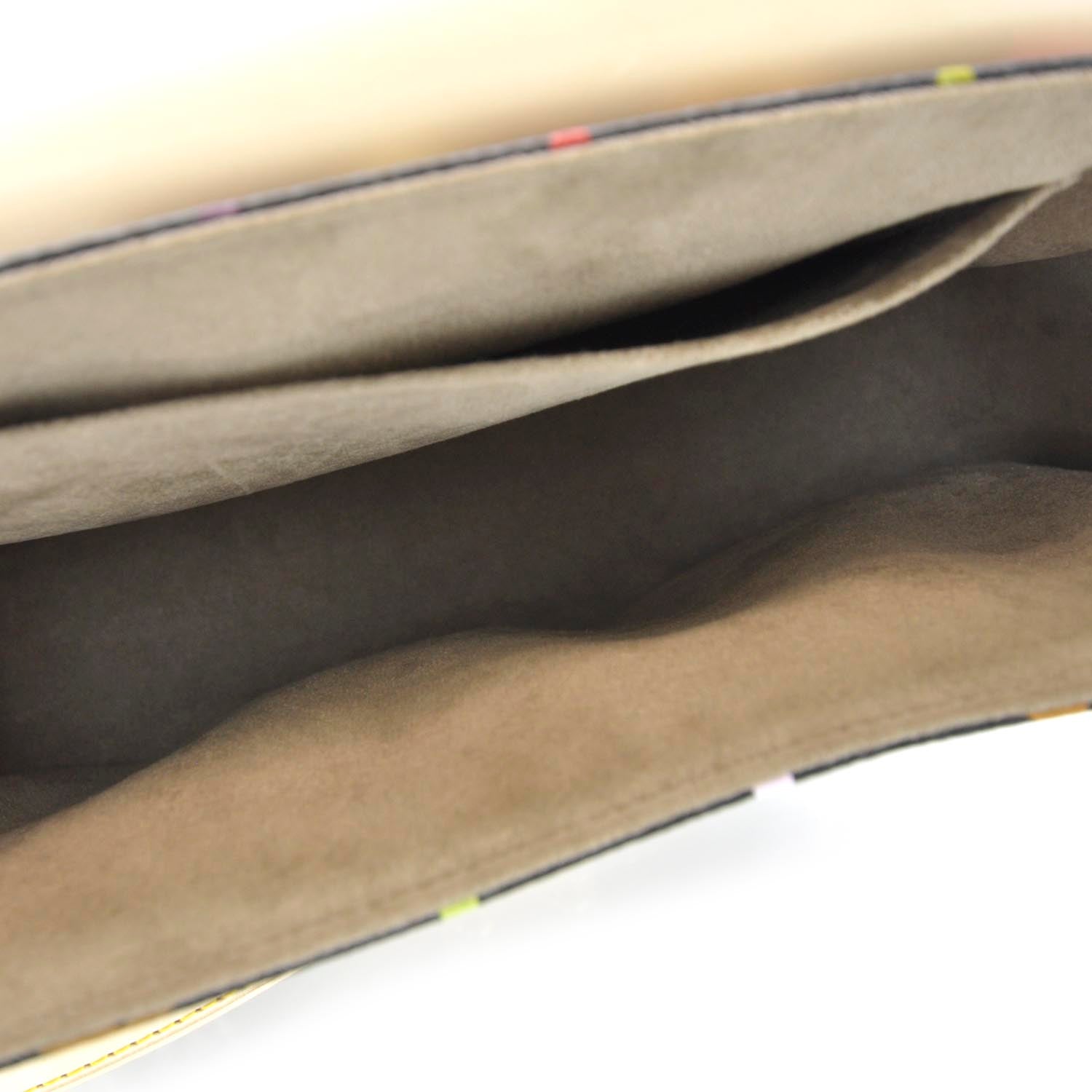 Louis Vuitton Monogram Multicolor Sologne Black 7 of 9