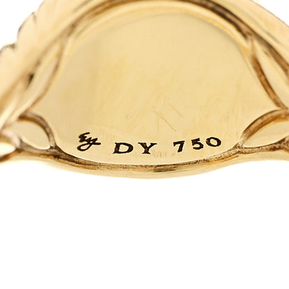 David Yurman 18K Yellow Gold Sculpted Cable Pinky Ring 47 4 4 of 4