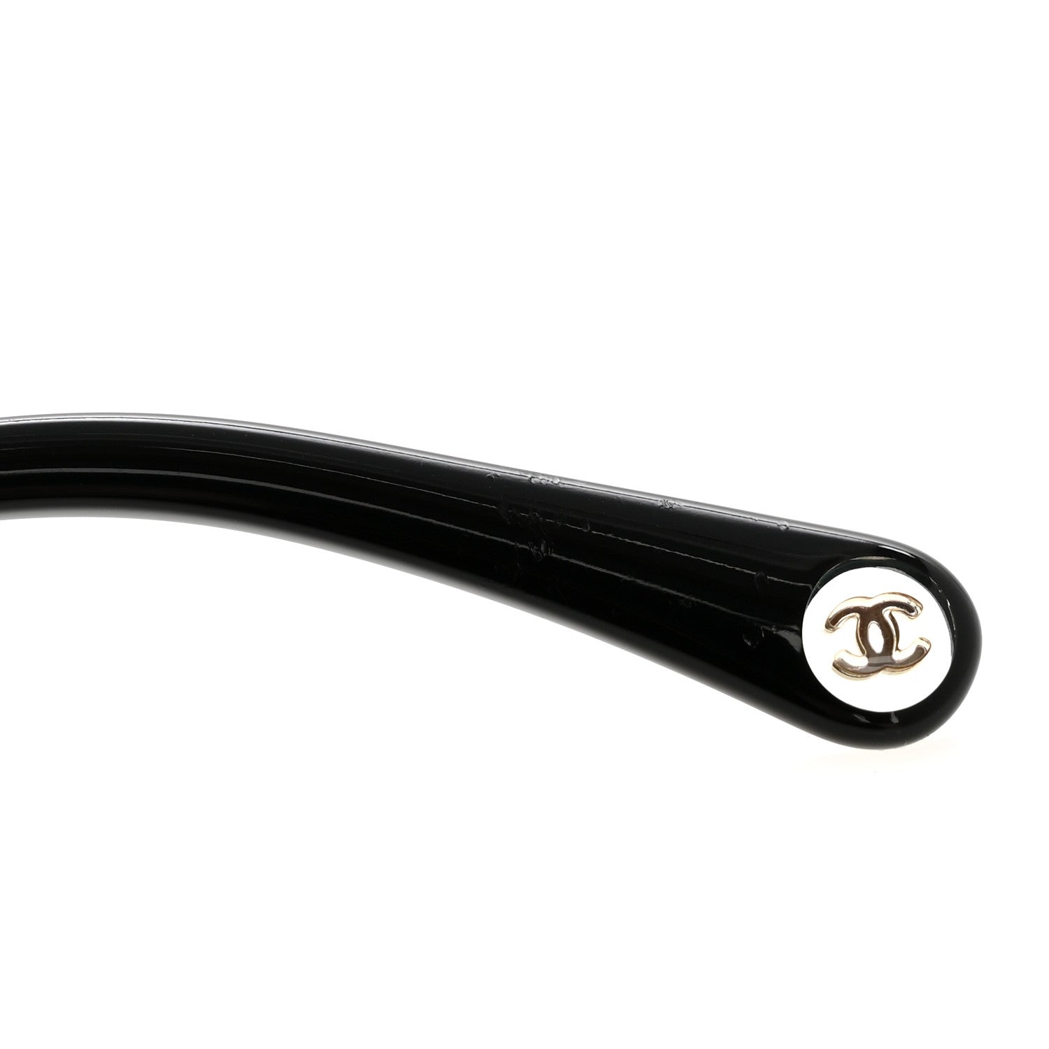 Chanel Acetate CC Rectangle Sunglasses 5551-U Black 8 of 9