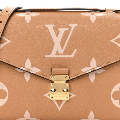Louis Vuitton Empreinte Monogram Giant Pochette Metis Arizona Beige 6 of 12