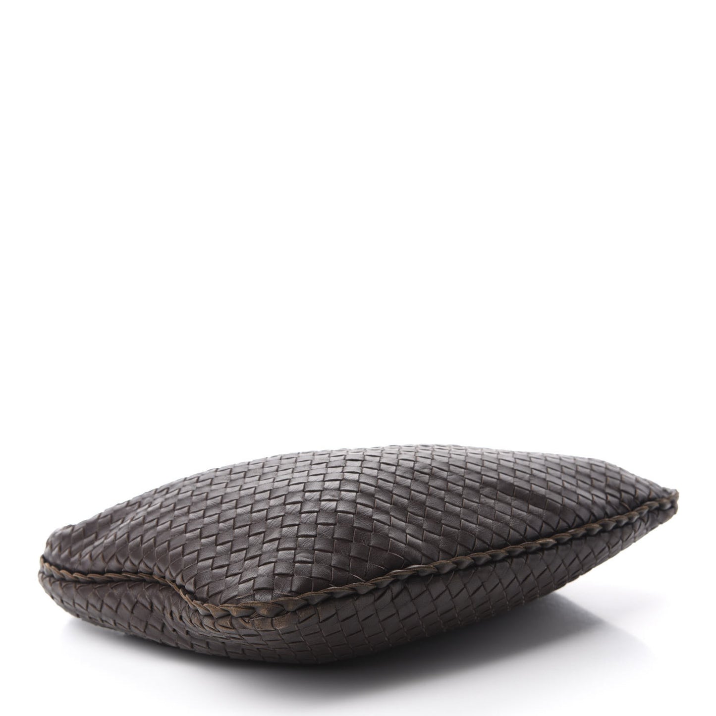 Nappa Intrecciato Medium Veneta Hobo Ebano