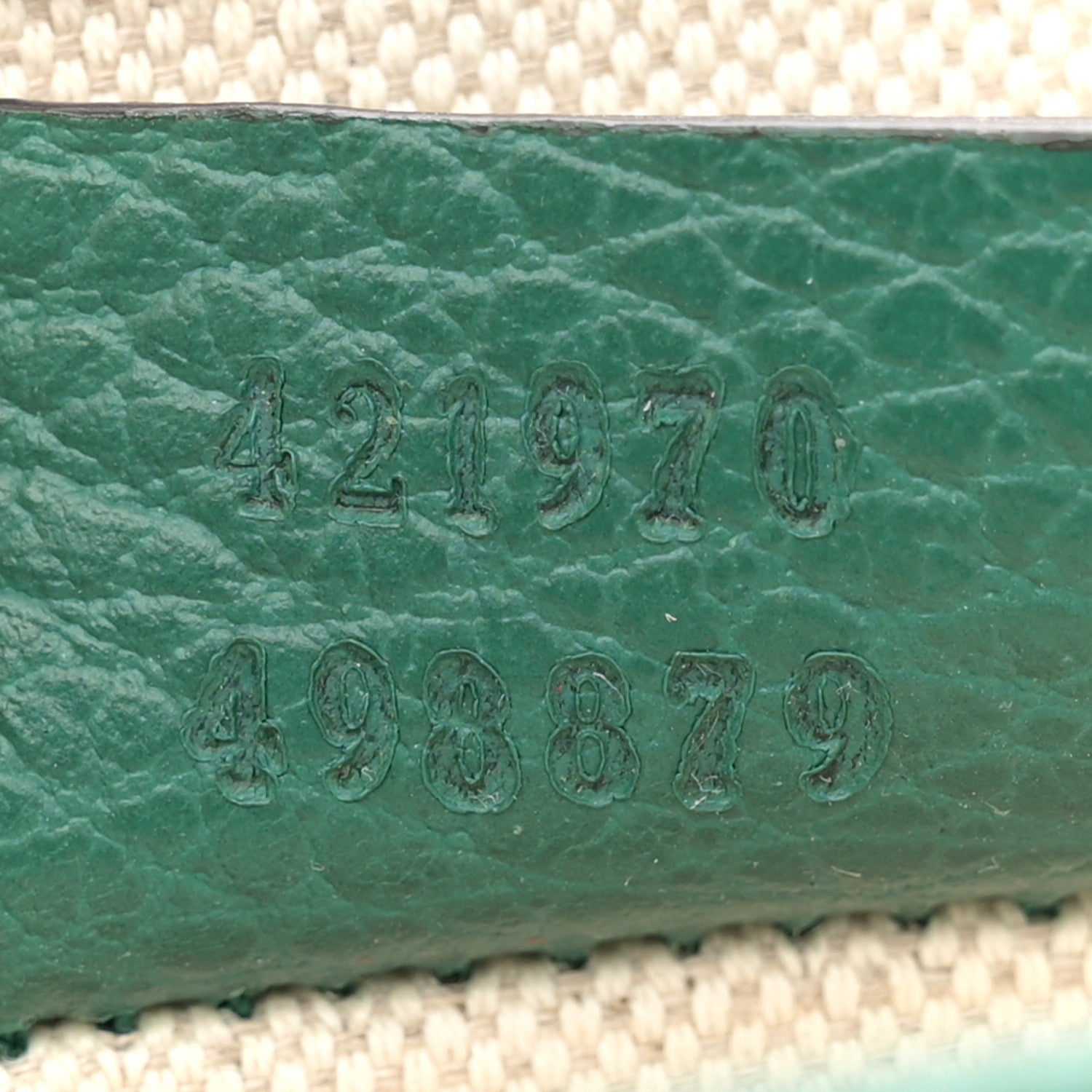 Gucci Calfskin Mini Dionysus Shoulder Bag Emerald 7 of 10