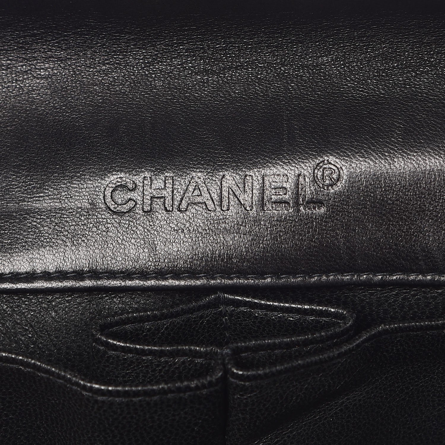 Chanel Patent East West Chocolate Bar Flap Black 6 of 9