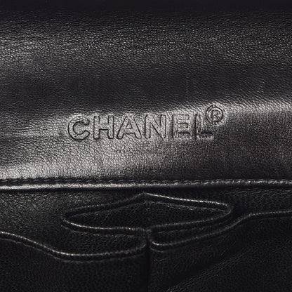 Chanel Patent East West Chocolate Bar Flap Black 6 of 9