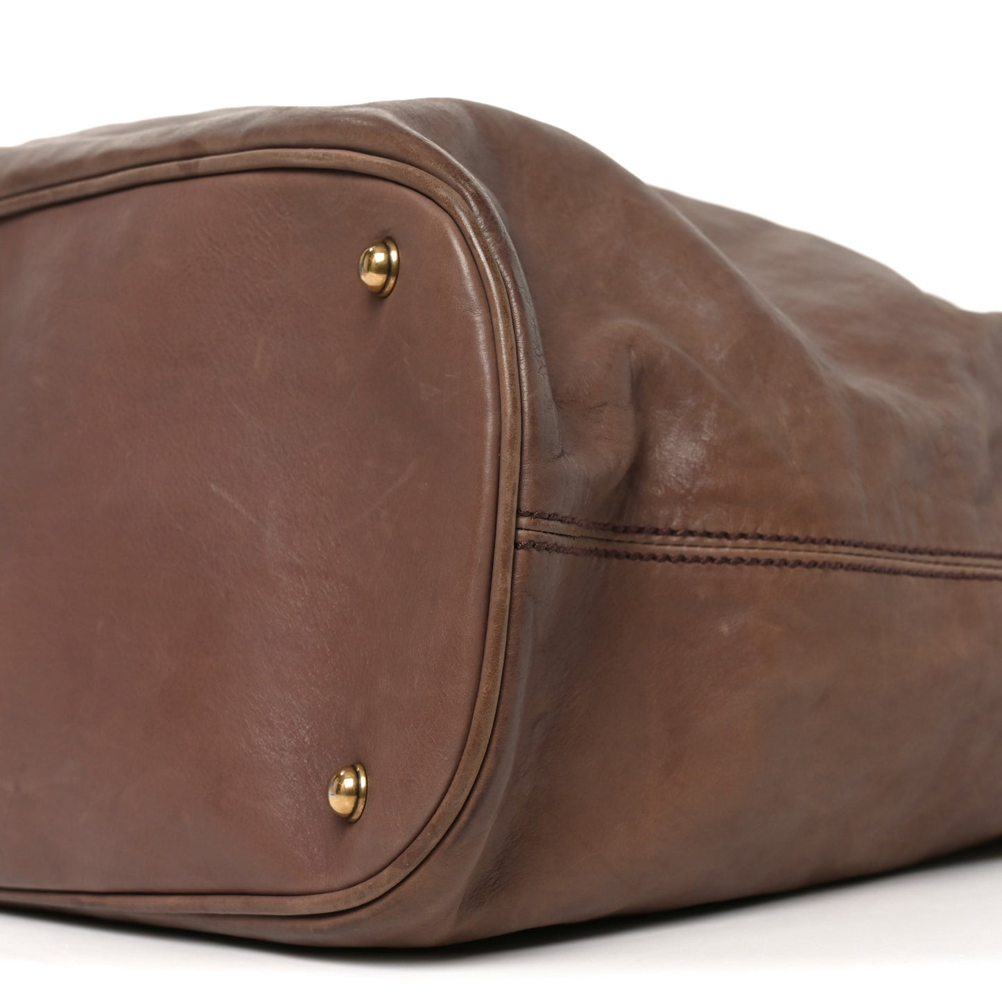 Calfskin Soft Icon Tote Pink Tan