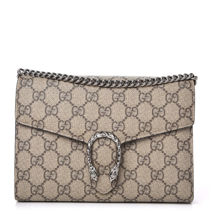 Gucci GG Supreme Monogram Mini Dionysus Chain Wallet Beige Pink 1 of 8