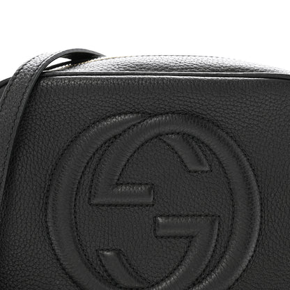 Gucci Pebbled Calfskin Small Soho Disco Bag Black 8 of 11