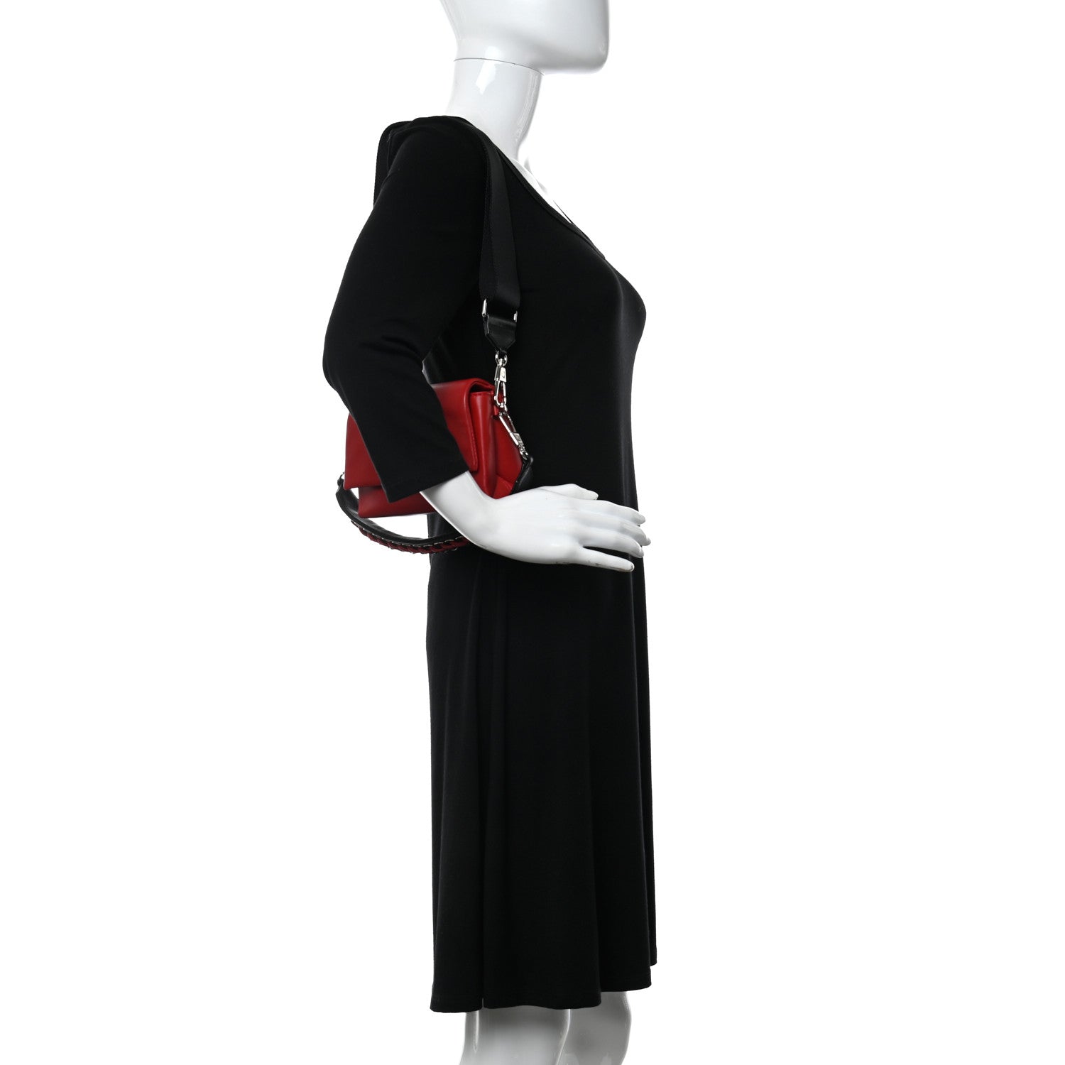 3.1 Phillip Lim Lambskin Micro Alix Sport Bag Red 2 of 11