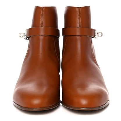 Hermes Calfskin Neo Ankle Boots 39 Naturel 2 of 15